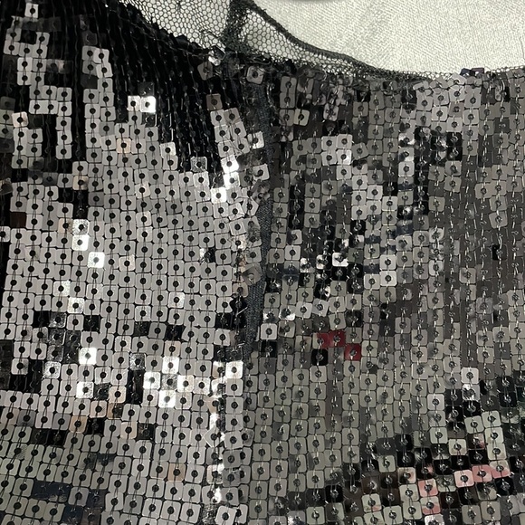 Free People Black Sequin Eras Tour Cami Tank Top - Picture 9 of 9